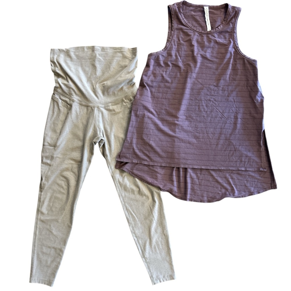 Beyond the Bump Purple Tank Top